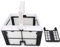 Panier de Filtre Ultra Fin, Panier de Filtre Fin du Nettoyage de Piscine, 9991460 Panier de Filtre Super Fin Remplacement pour Dolphin CC S50 S100