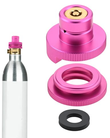 Mgoodoo Adapter CO2 Quick Adapter Kompatibel mit Duo, Crystal 3.0, Gaia, Art, Terra, E-Duo, E-Terra Ohne BeschäDigung des Wassersprudlers, 425g CO2 Zylinder Quick Adapter
