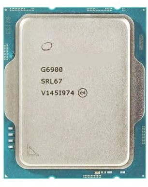 Processeur CPU Celeron G6900 3.4GHz Dual-Core 4 Threads L3 = 4M 46W LGA 1700 d'occasion