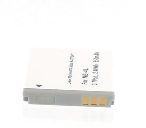 AGI Akku für Canon IXUS I7 Li-Ion 3,7 Volt 750 mAh grau.
