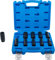 BGS Kraft-Steckschlüssel-Einsatz-Satz, tief - 1/2 - SW 10-24 mm