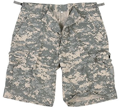 MIL-TEC, Bermuda da Uomo, Multicolore (At-Digital), XL