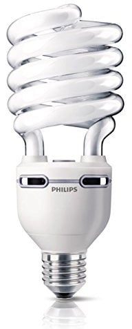 Philips LARGE Tornado Energy Saving Bulb 75 Watt Power Consumption with 280 Watt Light Output - LARGE Size Bulb (26.4cm in Height) and LARGE ** E40 ** Type Fitting Mainly for Commercial use - 4100K Cool White Code: 808834