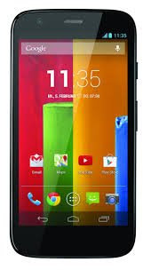 Motorola Moto G 4G (XT1039)- Smartphone Libre (Pantalla 4.5, 4G, cámara 5 MP, 8 GB, Quad-Core 1.2 GHz, 1 GB RAM, Android 4.4.3), Negro
