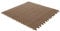 Multiplate Dalles Flexibles en Plastique 55,5 x 55,5 cm pour intérieur, extérieur et Jardin, Beige, rainures et autobloquants ,(1 Unité)