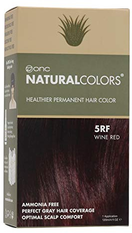 ONC NaturalColors Gesündere, permanente Haarfarbe 5RF Weinrot, 120 ml, 1 Anwendung