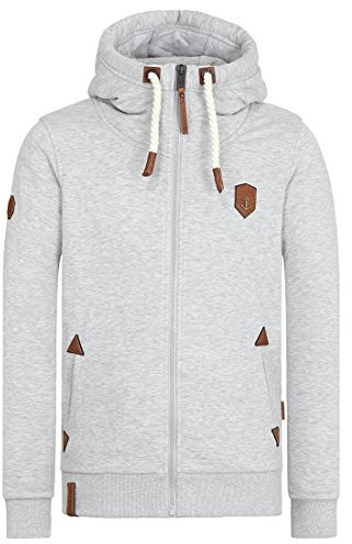 Naketano Herren Kapuzenjacke Schwarzkopf Zip Hoodie