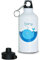 Eurofoto Trinkflasche mit Namen Dora und Motiv mit Blau-Wal für Mädchen | Motiv-Trinkflasche | Kinder-Aluflasche