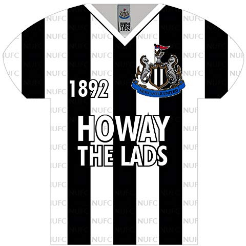Newcastle United T-shirts Brand Model Shirt Shaped Metal Sign