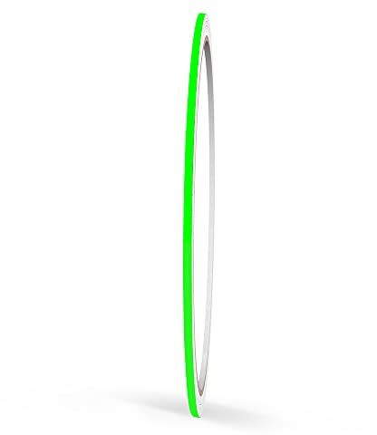 Motoking Bandes Décoratives, Vert Fluo Fluorescent, 2 mm Largeur, 10 m Longueur, Autocollant Film Voiture Bateau Moto Camping-Car Caravane