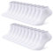 FALARY Sneaker Socken Damen 35-38 Sneaker Socken Damen Herren Sportsocken 10Paar Atmungsaktives Laufsocken Baumwollsocken Kurze Halbsocken 35-38 Weiß