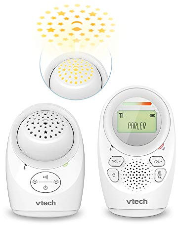 VTech - BM1212 - Babyphone Magic Light – Babyphone Audio Avec Projection – Version FR