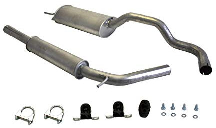 Ferroz Export Ersatz für Auspuffanlage Auspuff ab Kat für VOLKSWAGEN Polo (6N1) 1.4TDi 1.7SDi 1.9SDi