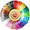 3D Pen Filament PLA 24 Colours 5 m Each - LELYFIT 3D Pen PLA Filament 1.75 mm 3D Pen Paint Set for 3D Pen and 3D Printing Pen (PLA)