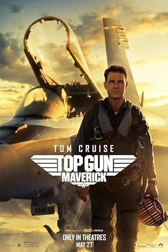Theissen Top Gun:Maverick Movie Poster Matte Frameless Gift 11 x 17 Zoll (28 cm x 43 cm)