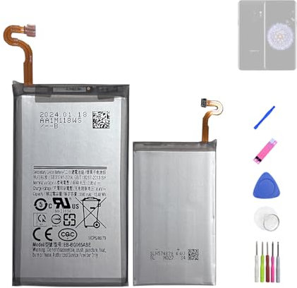 HIGHAKKU Batteria di ricambio EB-BG965ABE compatibile con Samsung Galaxy S9 + S9 Plus SM-G965 con strumenti
