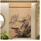 Printed Bamboo Roller Blind, Durable Household Privacy Window Blinds Light Filtering Roll Up Shades Blinds Japanese-Style Partitions Home Tea Room Restaurant (Color : A, Size : 90x200cm)