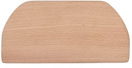 Wooden Pastry Bench Scraper Chopper Cake Cutter Multipurpose Kitchen Gadget for Cooking Baking Bread and Pizza Dough