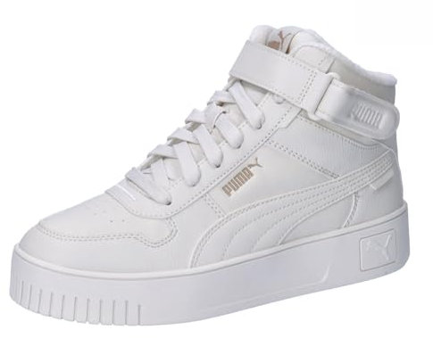 PUMA Damen Carina Street Mid WTR Sneaker, Vapor Gray-Vapor Gray Gold, 37 EU