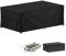 LAMUNI Housse Salon de Jardin 260x100x80cm Housse de Protection pour Meubles de Jardin, 420D Oxford Tissu Housse Table de Jardin Imperméable Bache Salon de Jardin Exterieur, Anti-UV, Rectangulaire