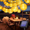 Cnulenzt Solar Lichterkette Lampion Außen 8 Meter 30 LED Laternen 8 Modi Wasserdicht Solar Beleuchtung für Garten, Hof, Hochzeit, Weihnachten (Warmweiß)