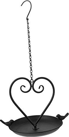 Toddmomy Hängender Herzförmiger Futterspender Für Kolibris Wetterfeste Vogel-futterstation Mit Dekorativem Design Für Garten Balkon Und Fenster
