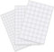 9 Blatt 870 Stück Weiß Loch Aufkleber, PVC Schraubenabdeckung, Selbstklebende Schrauben Abdeckkappen, Schraubenloch Aufkleber für für Wand, Schränke, Schreibtische, Möbel, Regale (12mm,15mm,21mm)