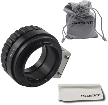 B4 auf EOS R Objektiv Mount Adapter,Kompatibel B4 (2/3) Objektiv auf Kompatibel mit EF R Cameras EF R8,R50,R6 Mark II,R7,R10,R3,R5,R5C,EF R6,EF/R+Objektiv Reinigungstuch