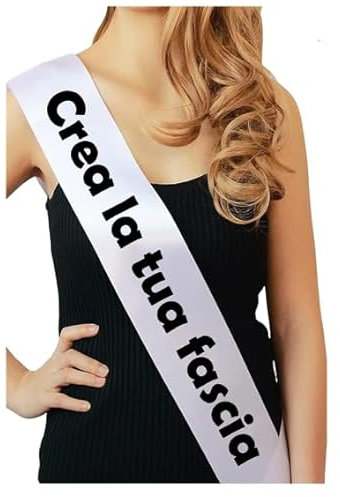 Crea La tua Fascia Personalizzata - Fascia Con Foto e Frasi per Tutte le Occasioni