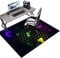 Tkuhknag Tapis Chaise Gaming - Tapis Protège-Sol pour Chaise - Tapis Bureau Sol - Tapis Protection Sol Chaise Bureau - Protection de Sols Durs - Protège Parquet - Tapis Antidérapant 60 x 90 cm