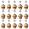 20 Pcs Disco Ball Cupcake Toppers, Disco Ball Cake Decorations, Disco Ball Cake Topper, Mini Disco Balls, Small Disco Balls Cake Dessert Toothpicks, Disco Party Ornament 70s Theme Party Favor (Silver)