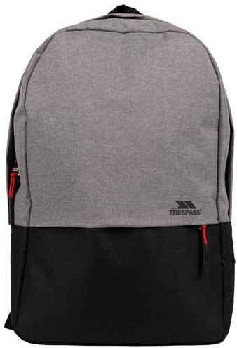 Trespass 12L Laptop Daypack Commute - Travel Laptop Backpack, Work Bag with Internal Organiser, School Rucksack, Computer Backpack with Padded Shoulder Straps, Front Zip Pocket