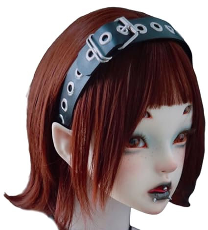 Punk-Nieten-Stirnband aus Polyurethan, für Cosplay, Unisex, mit Spikes, Kopfschmuck