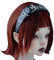 Punk-Nieten-Stirnband aus Polyurethan, für Cosplay, Unisex, mit Spikes, Kopfschmuck
