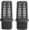 Pesoncarl 2Pcs Fish Tank Accessories, 1.5 Threaded Suction/Overflow Strainer Aquariums Accessories, PVC Screen Strainer for Aquariums Ponds, Keep Cleaning