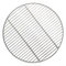 Grille de barbecue ronde en acier inoxydable pour cuisson au charbon de bois (30 cm)