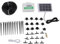 Timer di annaffiatura intelligente Risparmio energetico programmabile con pannello solare Timer di irrigazione automatica per Garden Farmland Meadow ABS Materiale 10.5x6.9x4,3 cm