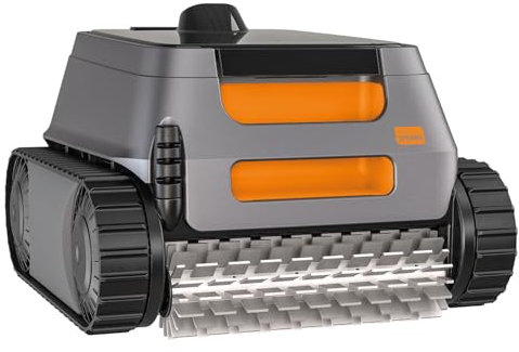 Aquasphere Poolroboter ASR 105 - Vollautomatischer Poolreiniger für Boden, Wand & Wasserlinie - Zyklontechnologie mit 11m³/h - 150 Min. Zyklus & 3l Filterkorb - Für alle Poolformen