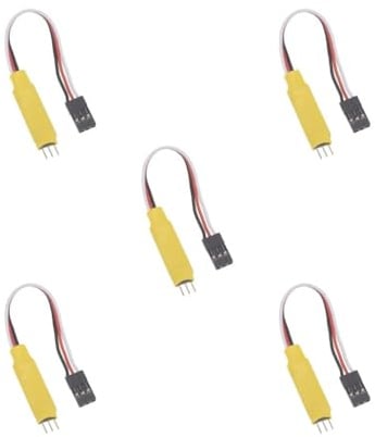 OJREEUB 5 Set von 90 bis 180 Grad Servo Expander Erhöhung des Lenkwinkels Extender 3,6-16 V