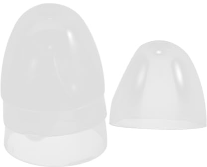 Baby Bottle Cap Replacement 4 Pcs Plastic Wide Neck Caps | Reusable Caps for Bottles, Bottle Cover for Kitchen Storage, Feeding Bottles Cap Convenience