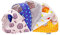 Lovjoy Bandana Baby Halstuch Lätzchen, Dreieckstucher, Für 0-3 Jahre, 5er Pack (Chirpy & Cheerful)