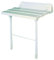 RIDDER Assistent A0020301 Duschklappsitz, Klappsitz XXL mit Stützfuß, weiß