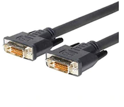 Microconnect 2 m DVI-D M/M Kabel DVI (DVI, DVI-D, männlich, männlich, Gold, Schwarz)
