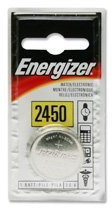 Energizer CR2450 Lithium Battery, 3v ECR2450, Qty:6 by Energizer