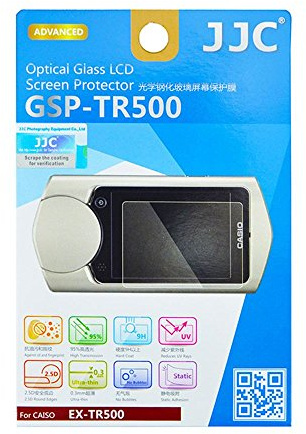 JJC LCD Optical Glass Screen Protector for Casio TR500