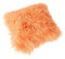 Reissner Lammfelle Tibet Lammfell Kissenbezug langflorig 30x30cm JAY11 Farbe Lachsfarben/Hellorange