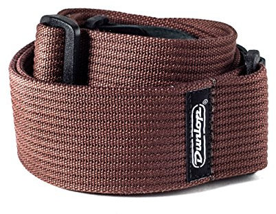 JIM DUNLOP Gitarrengurt Baumwolle Braun