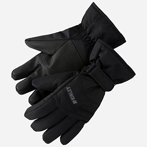 McKinley Herren Winter Ski Alpin Handschuhe Valentino II Aquamax Membrane 268034, Größe:10, Farbe:Schwarz
