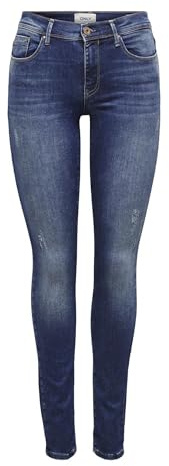 ONLY Female Skinny Jeans ONLSHAPE Mittlere Taille Skinny Fit Jeans