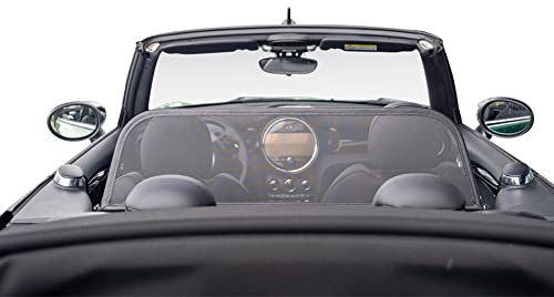 Aperta Windschott passend für Mini Cooper Cabrio (2015-2024) 100% Passgenau OEM Qualität Schwarz Windstop Windabweiser